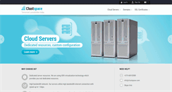 Desktop Screenshot of clustspace.com